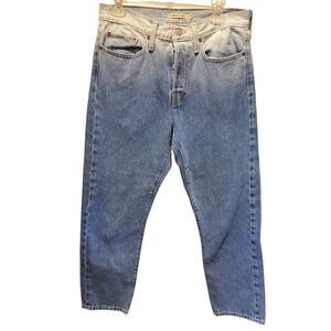 Levi’s Wedgie Straight Leg Ombre Button Fly Denim Jeans Size 30